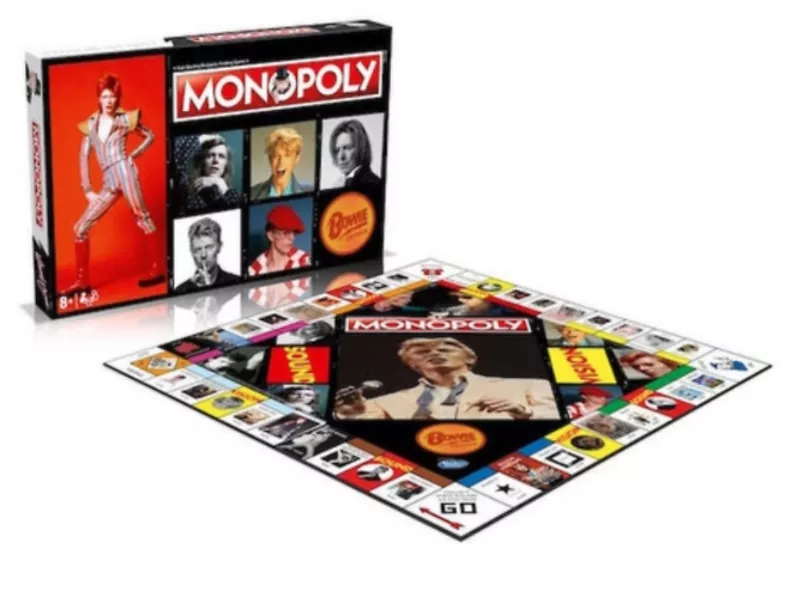 David Bowie Monopoly Board