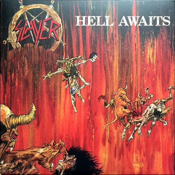 Hell Awaits - Orange & Red Splatter vinyl