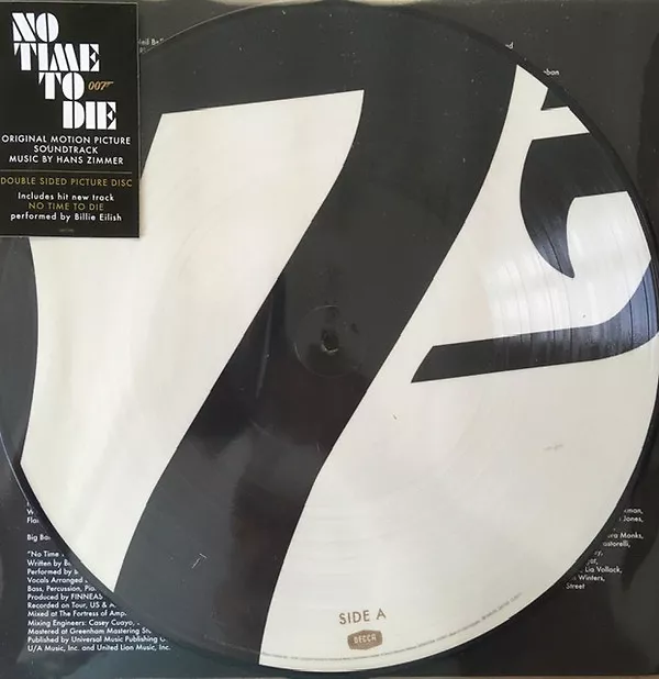 No Time To Die - Ltd pic vinyl LP