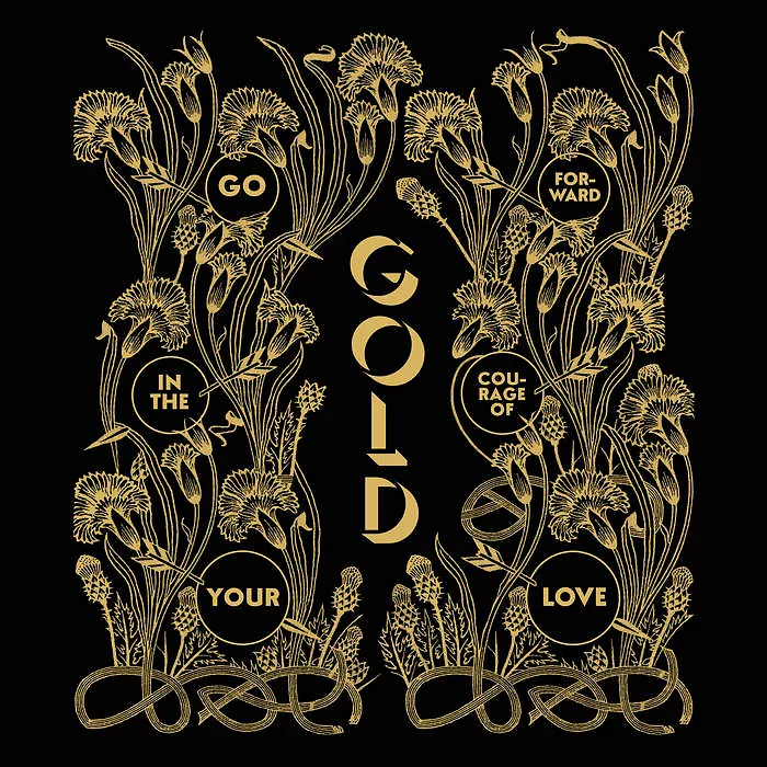 Gold - Black vinyl