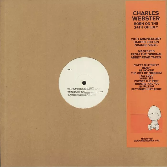 Born On The 24th Of July - Transparent Orange vinyl