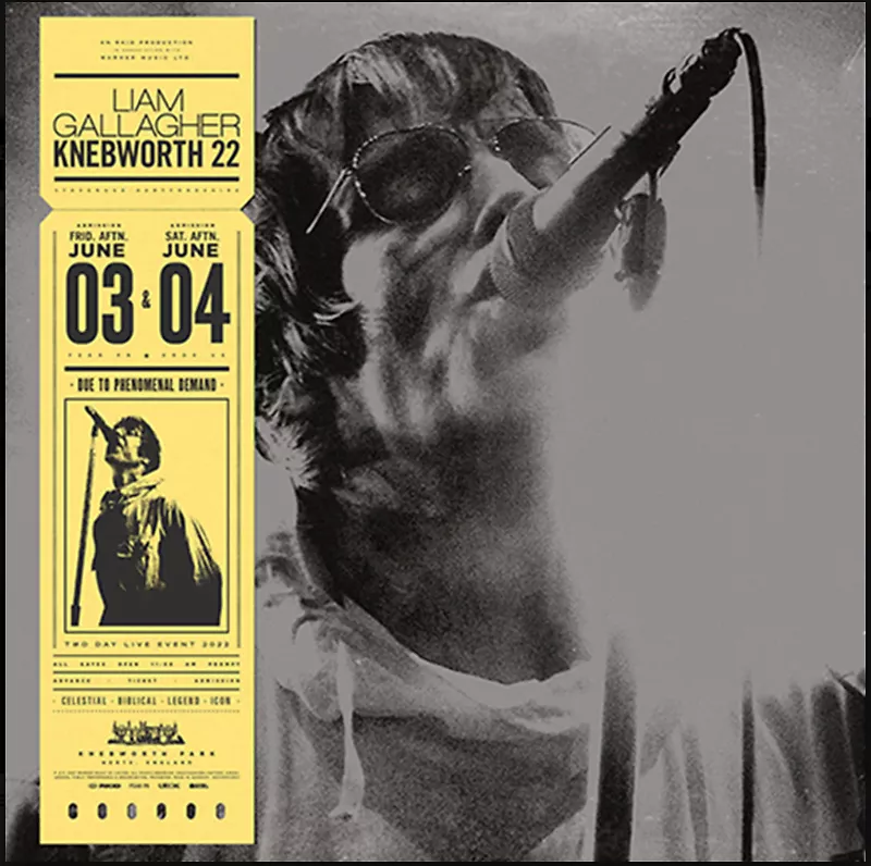Knebworth 22 - Sun Yellow Vinyl