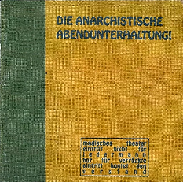 Die Anarchistische Abendunterhaltung! - Black Vinyl