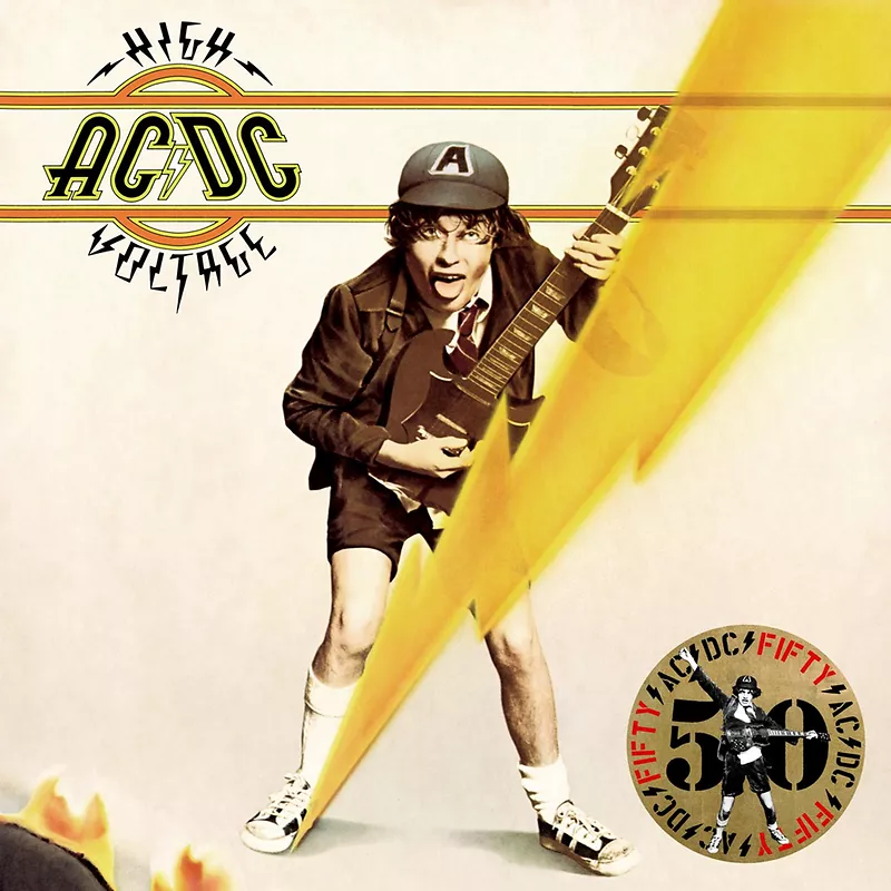 High Voltage - Gold Metallic Vinyl