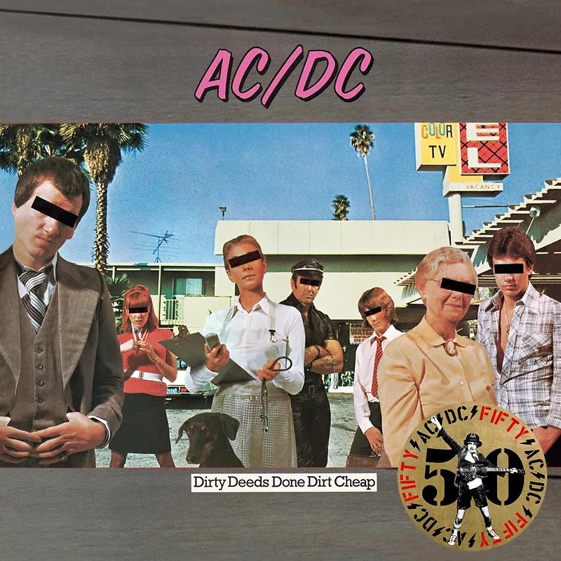 Dirty Deeds Done Dirt Cheap - Gold Metallic Vinyl