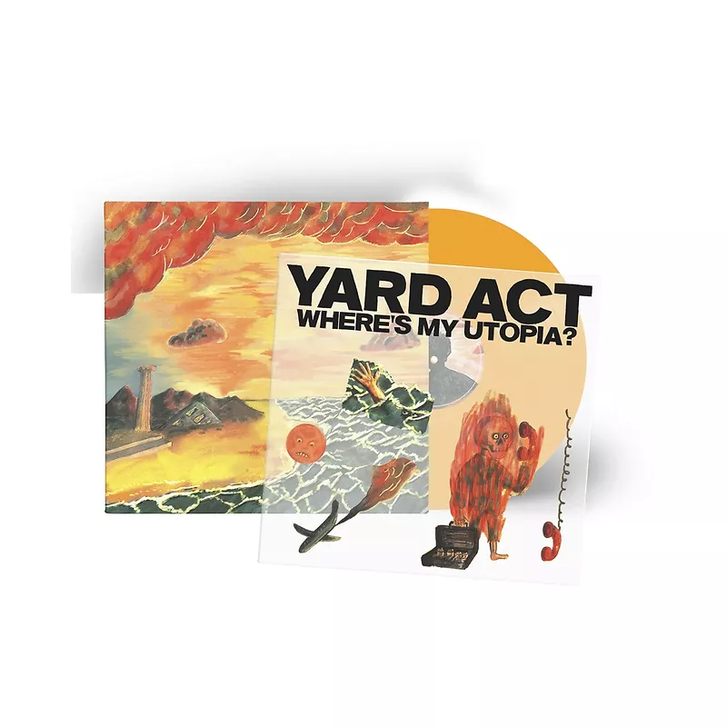 Where's My Utopia? - Orange Vinyl + Sticker Sheet