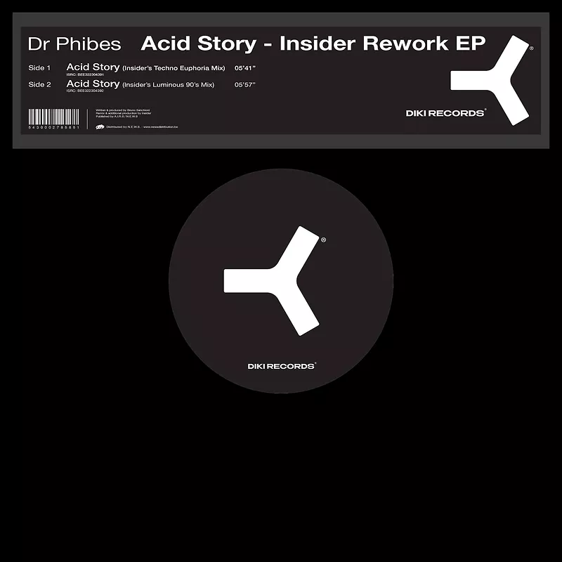 Acid Story - Insider Rework EP - White Vinyl