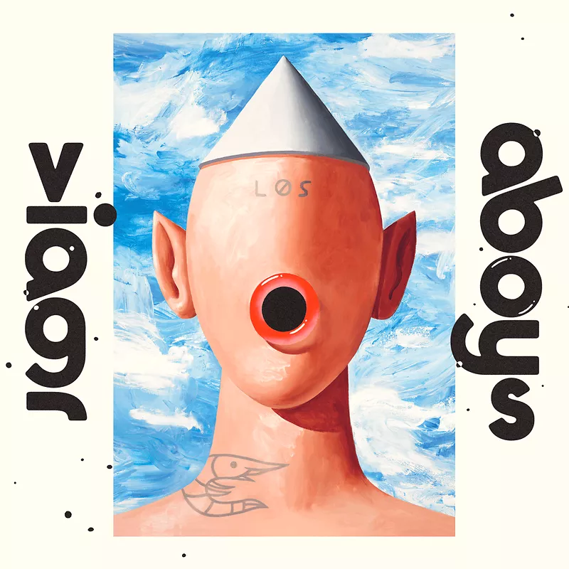 Viagr Aboys - White With Blue Marble Vinyl