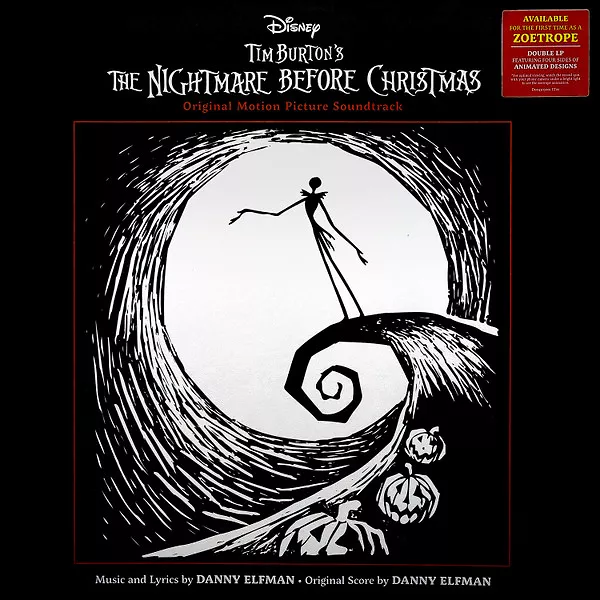 Tim Burton's The Nightmare Before Christmas (Original Motion Picture Soundtrack) - Zoetrope Vinyl
