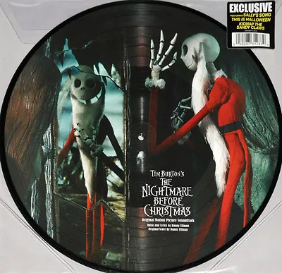Tim Burton's The Nightmare Before Christmas (Original Motion Picture Soundtrack) - Picture Disc