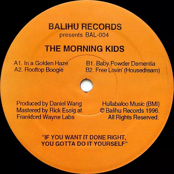 The Morning Kids - In A Golden Haze