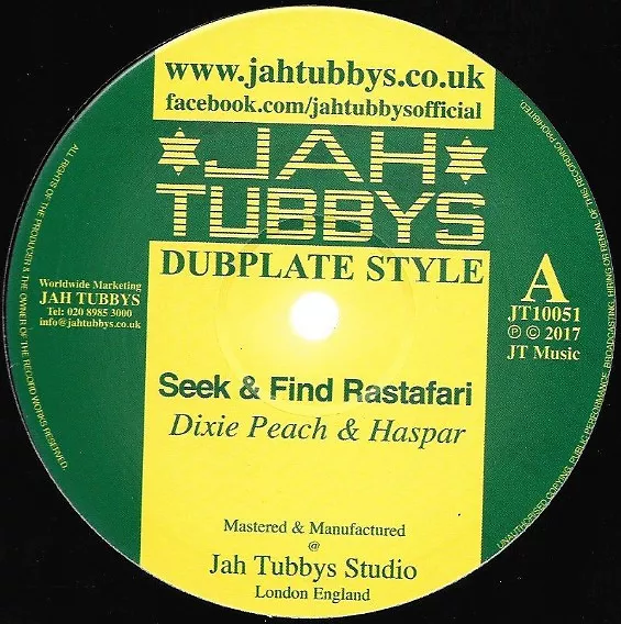 Seek And Find Rastafari / White Riddim