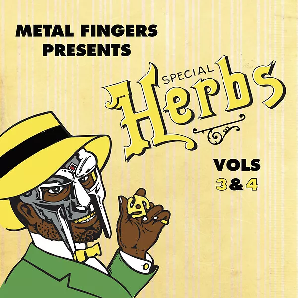 Metal Fingers Presents: Special Herbs Vol 3&4 - Lemon Vinyl