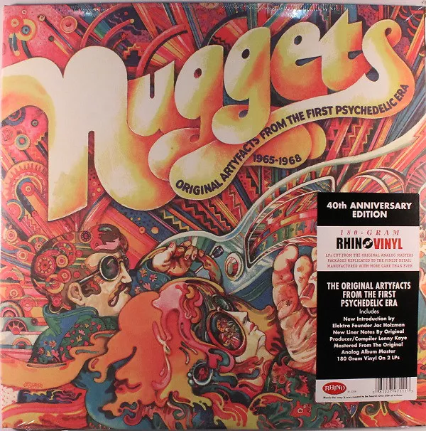 Nuggets: Original Artyfacts From The First Psychedelic Era 1965-1968 - Black Vinyl
