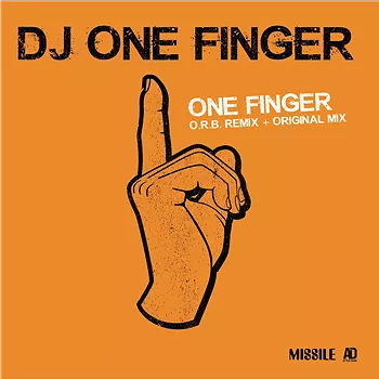 One Finger (O.r.b. Remix Aka Cj Bolland + Steel) - Transparent Orange vinyl