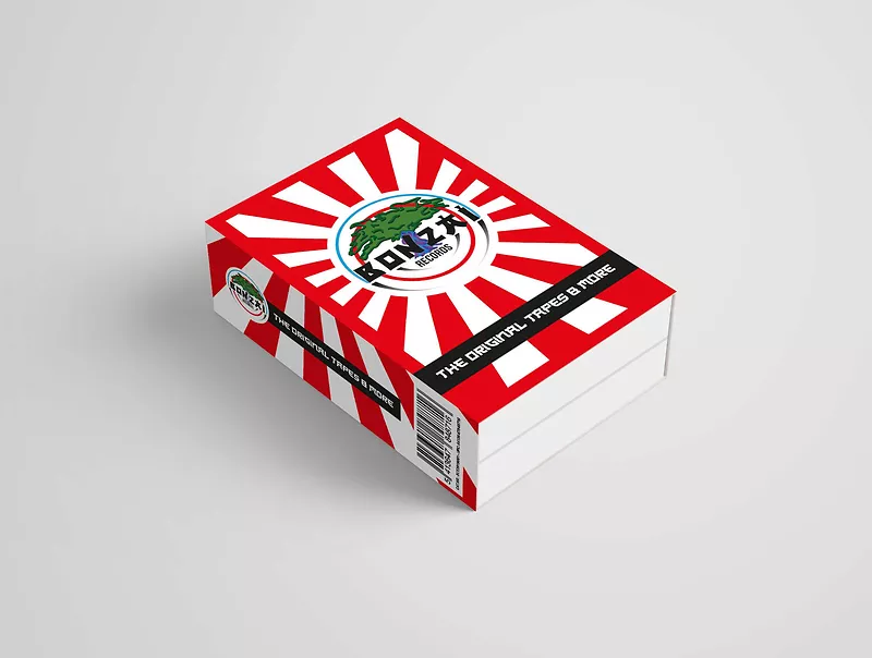 BONZAI RECORDS - The Original Tapes & More - Butterfly Double Cassette Box