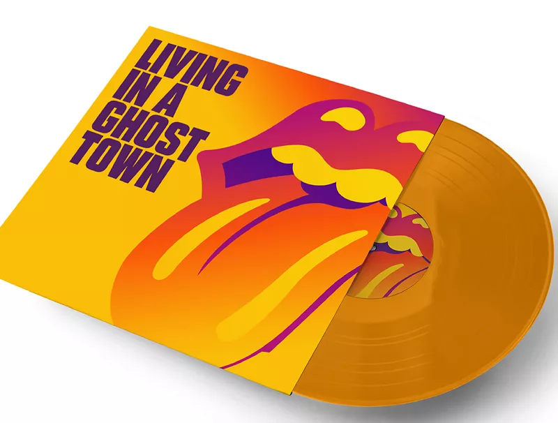 Living In A Ghost Town - Orange Vinyl