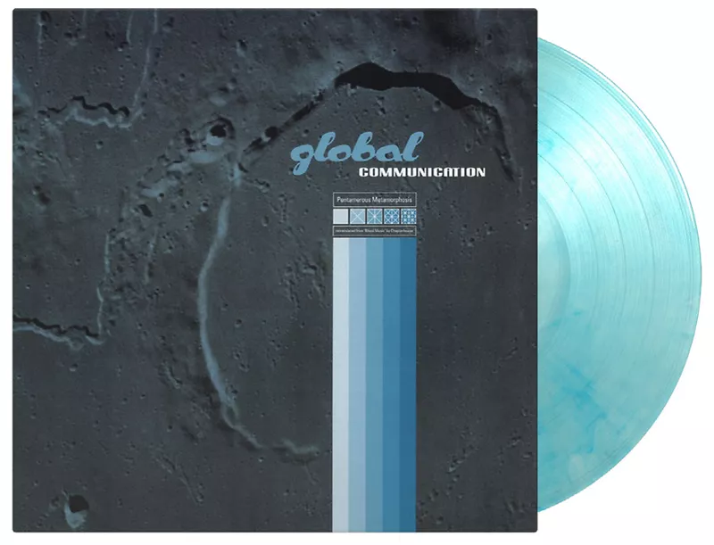 Pentamerous Metamorphosis - transluscent blue marbled vinyl