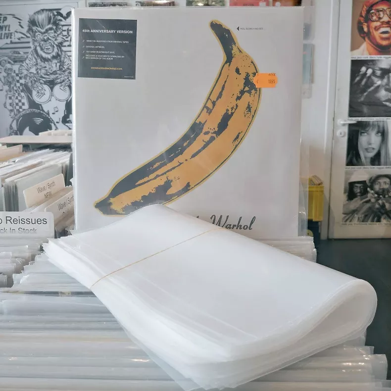 50 x Plastic Sleeves for LP / 12"