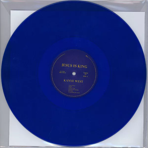 Jesus Is King - Translucent blue vinyl