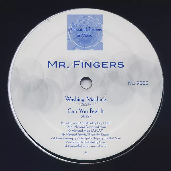 Mr. Fingers - Washing Machine / Can You Feel It
