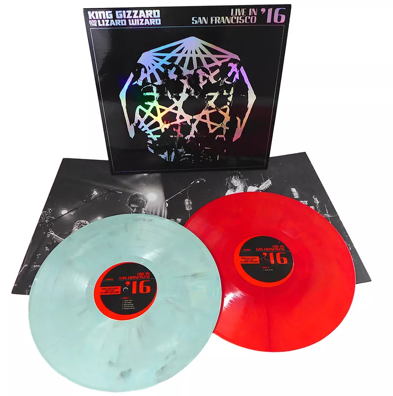 Live in San Francisco 16 - Golden Gate Sunburst & Bay Fog coloured vinyl