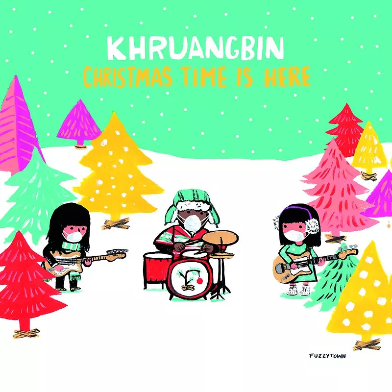 Christmas Time Is Here - Ltd Red coloured vinyl, new mouth-mask-artwork