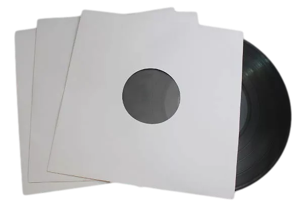 10 x 12" Antistatic Poly-Lined Inner Record Sleeves