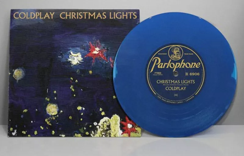 Christmas Lights - ltd blue vinyl 7inch