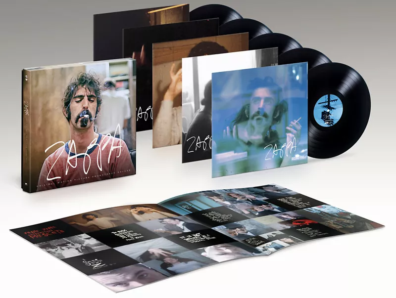 	 Zappa Original Motion Picture Soundtrack 5xLP Box