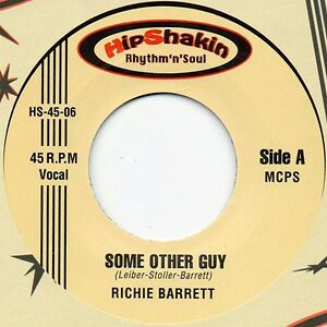 Some Other Guy / I Will Love You by Richard Barrett