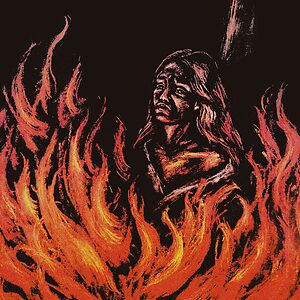 Witch Burning by Salem Mass