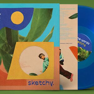 Sketchy - Blue coloured indie vinyl by Tune-Yards