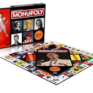 David Bowie Monopoly Board by David Bowie
