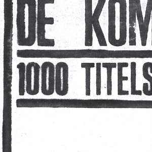 1000 Duizend Titels LP+CD by De Kommeniste