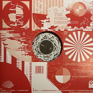 Feel The Tension - Red/Black marbled vinyl by The Force Dimension