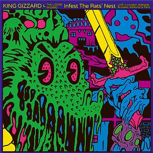 Infest The Rats' Nest Live - Limited Neon Green vinyl by King Gizzard And the Lizard Wizard