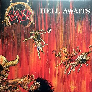 Hell Awaits - Orange & Red Splatter vinyl by Slayer