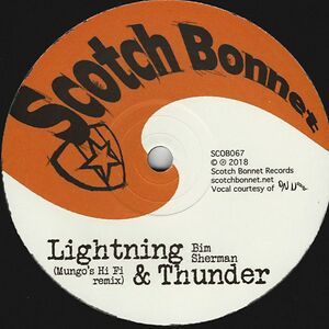 Lightning & Thunder / Thunderclap Dub by Bim Sherman