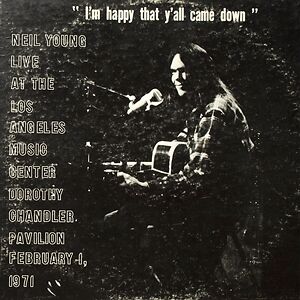 Dorothy Chandler Pavillion 1971 - official bootleg series by Neil Young