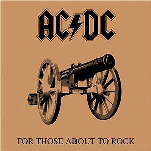 For Those About To Rock (We Salute You) - Black Vinyl by AC/DC