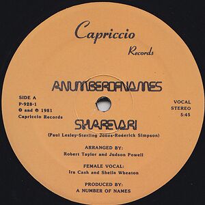 Sharevari by A Number Of Names