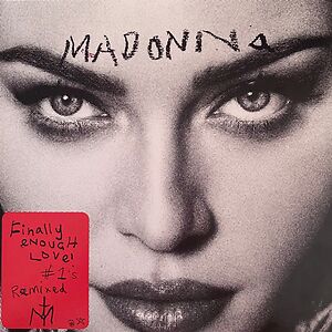Finally Enough Love / #1's Remixed - Standard Black Vinyl by Madonna