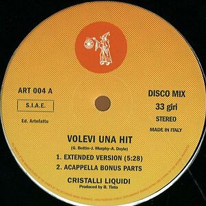 Volevi Una Hit by Cristalli Liquidi