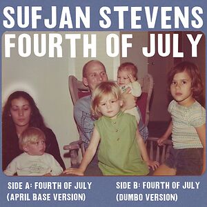 Fourth Of July - Opaque Red Vinyl by Sufjan Stevens