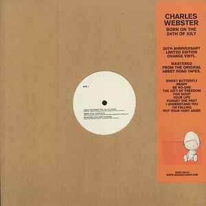 Born On The 24th Of July - Transparent Orange vinyl by Charles Webster