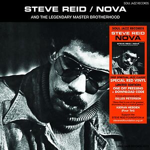 Nova - Ltd red vinyl by Steve Reid