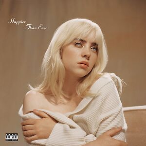 Happier Than Ever - Recycled Black Vinyl by Billie Eilish