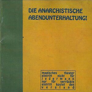 Die Anarchistische Abendunterhaltung! - limited savannah vinyl by DAAU