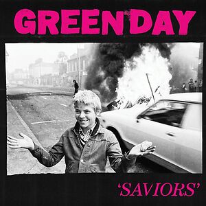 Saviors - Black And Pink Vinyl by Green Day
